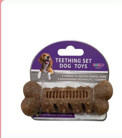 Dog Teething Toy - Sparkly Fancy Bone