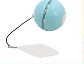 Cat Interactive LED Ball with Feather