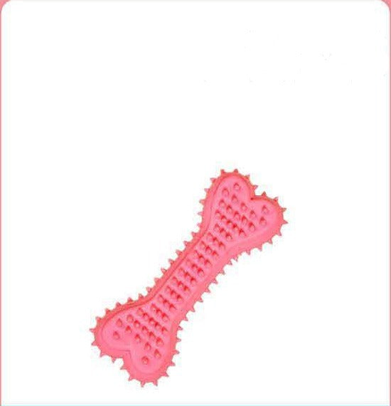 Puppy Chewing Sparkly Bone 11cm