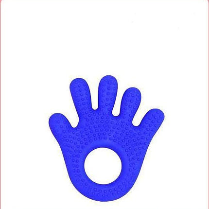 Puppy Chewing Pimple Ring Hand Shape