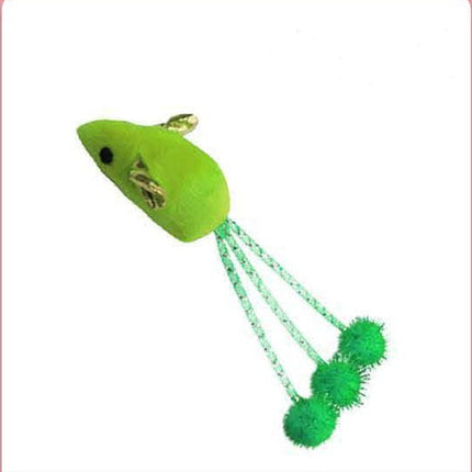 Fabric Mouse with Glitter Tail