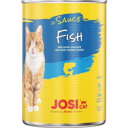 Josera- Josicat CAT Wet cans 415g with Beef/ Chicken/ Fish in sauce