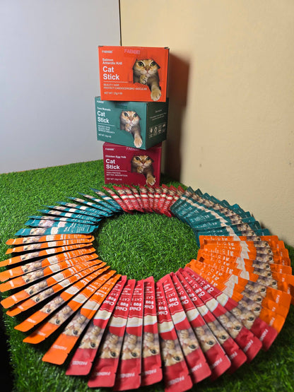 Snack Liquid offer: 60 pcs Of Snack Liquid Treats For Cats 10$