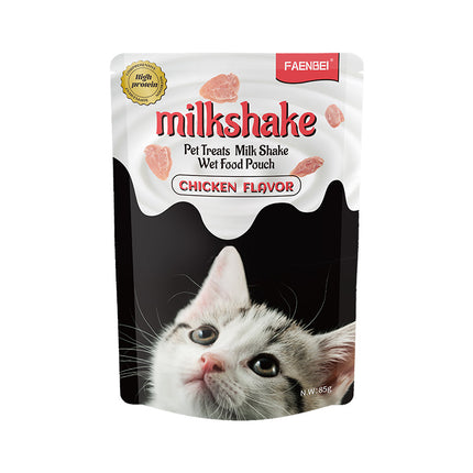 Faenbei- Premium Cat Pouch Milkshake With Chicken 85g
