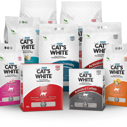 White's Cat Litter 6l: Lavender scent/ Baby powder scent/ Active carbon