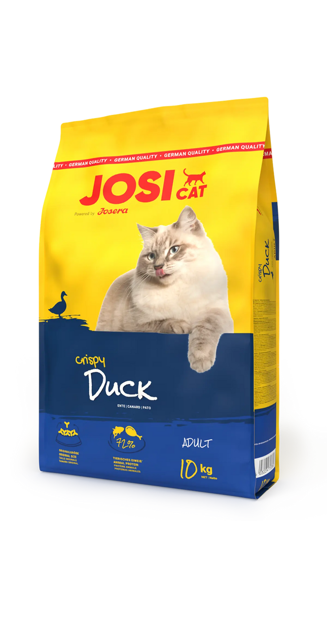 Josera- PREMIUM Cat Dry Food Adult- Crispy duck 10kg