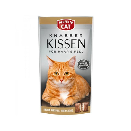 PERFECTO Kissen cat treat with lamb 50g