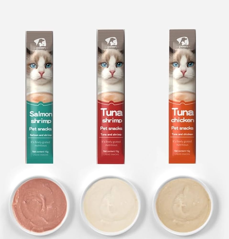 Snack Liquid offer: 60 pcs Of Snack Liquid Treats For Cats 10$