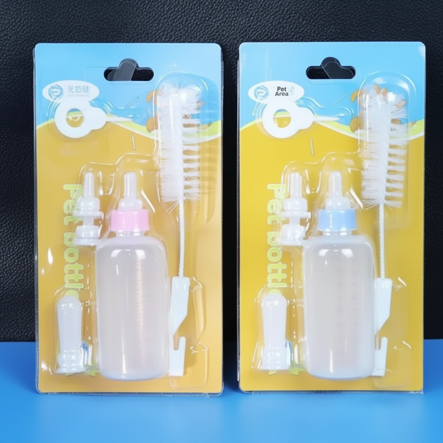 Pet baby bottle set of six pieces MIX