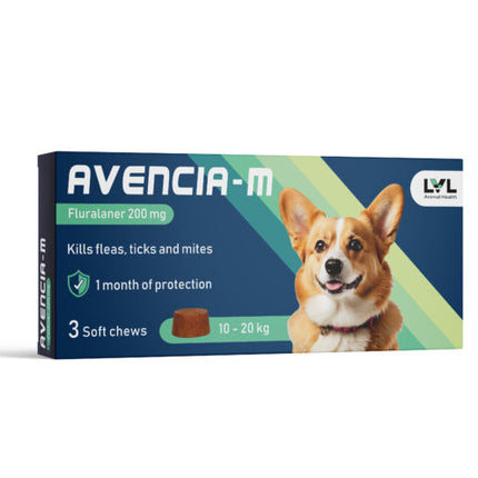 Avencia External Antiparasite For Dogs 4 sizes