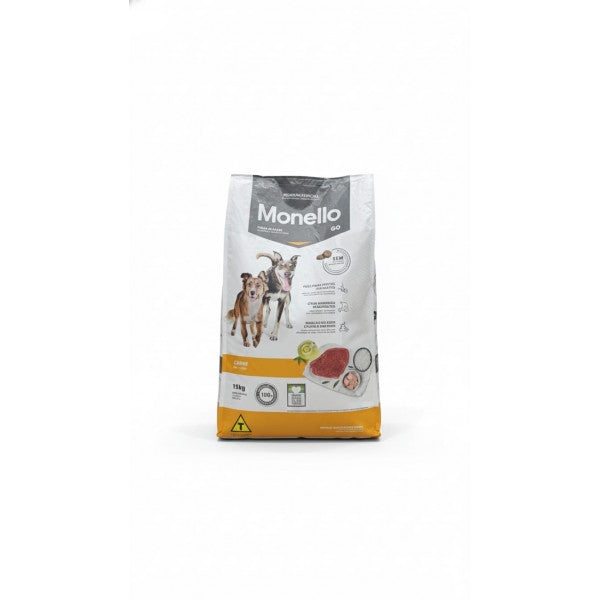 Monello- PREMIUM Dog dry food Adult Go Beef (15kg)