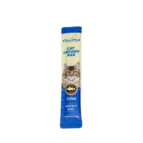 Cat Treat Creamy Liquid Snack-  ColaLoca Cat Creamy Pouch With Salmon/ Tuna/ Chicken 15g
