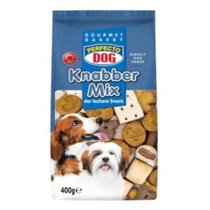 PERFECTO Dog: Knabber Snack mix 400g dog treats