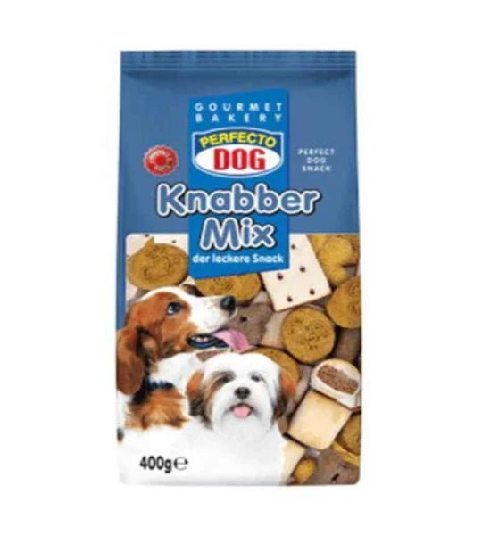 PERFECTO Dog: Knabber Snack mix 400g dog treats