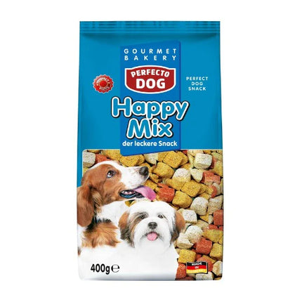 PERFECTO Dog: Happy mix beutel 400g dog treats