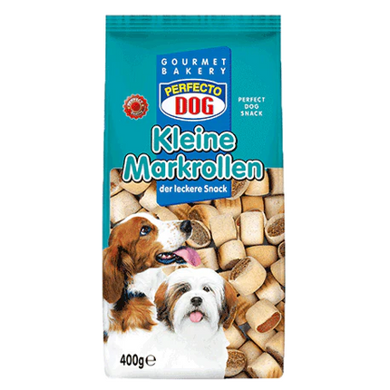 PERFECTO Dog:  Small marrow rolls 400g dog treats