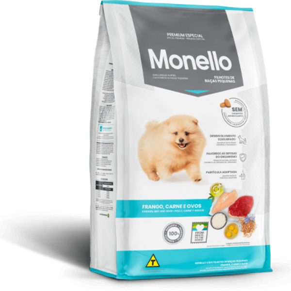 Monello- PREMIUM Dog dry food Small Breed Chicken,Beef&Egg 1kg/ 10kg