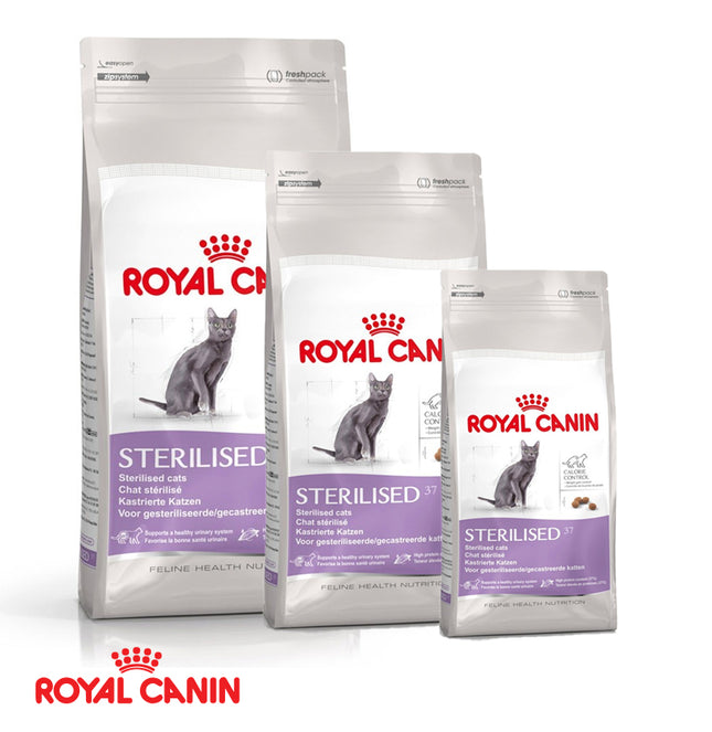 Royal Canin- SUPER PREMIUM Cat Dry Food- Sterilized Cat 400g/2kg/4kg/10kg