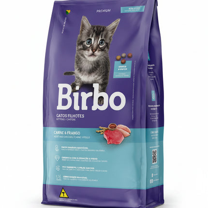 Birbo- PREMIUM cat dry food-KITTEN- Chicken and Beef 1kg