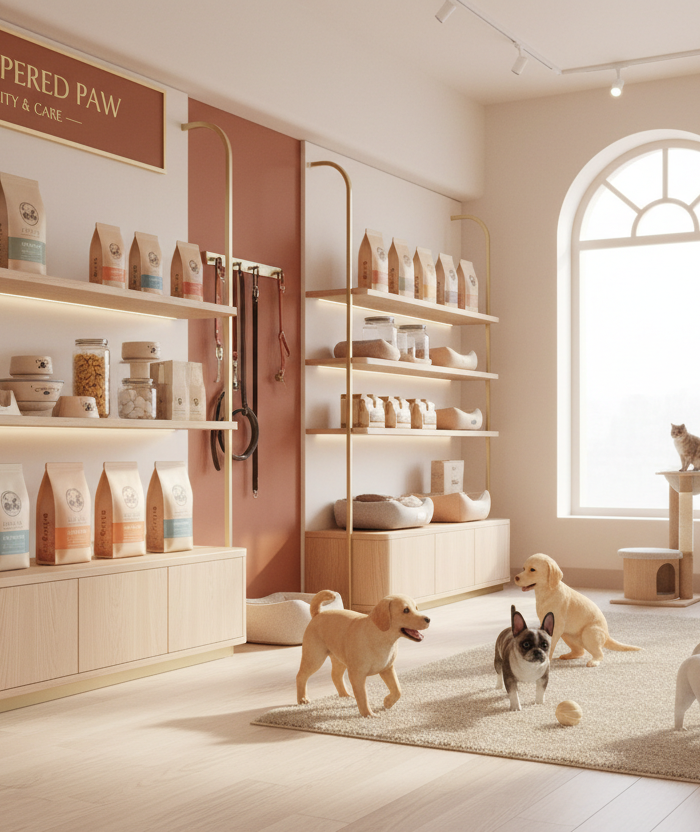 <p>Everything Your Pet Needs 🐾<br/></p>
