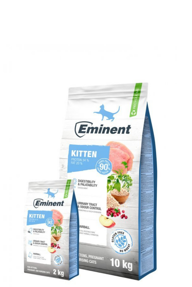 Eminent- SUPER PREMIUM Cat Dry Food- Kitten chicken flavor 2kg/10kg
