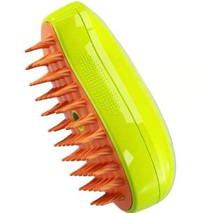 Mango 3 in 1 Electric Steam Brush for Cat Dog, Pet Grooming Massage Comb, Steamy Sprayer for Shedding and Hair Care