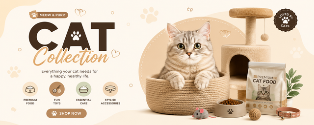 <h2>Image banner with products</h2>