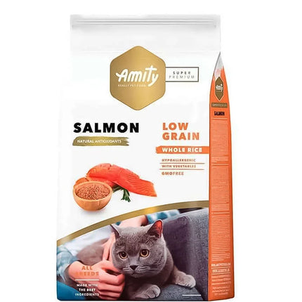 Amity SUPER PREMIUM Cat dry food-Adult: Salmon flavor 2kg/7kg