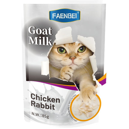 Faenbei- Premium Cat wet food pouches 85g with: Rabbit & Chicken/ Salmon and chicken/ Turkey and chicken/Chicken /Chicken & Cod Fish/Chicken & Rabbit