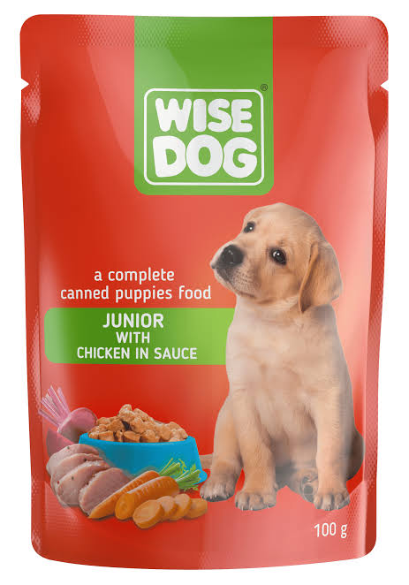 PERFECTO Wise Dog pouche 100g wet food: Mini Adult Beef/Junior Chicken