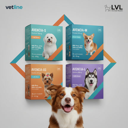 Avencia External Antiparasite For Dogs 4 sizes