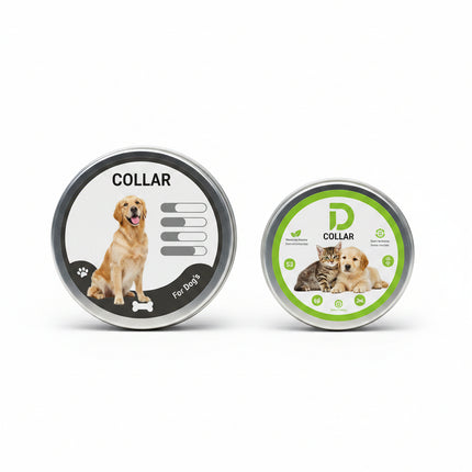 Flea and Tick Collar for Cat & Dog , Lasts 8 Months, Waterproof, Suitable for All Sizes