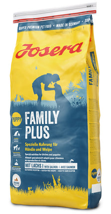 Josera- PREMIUM Dog dry food Mother&puppy with salmon & rice (FAMILY PLUS) 12.5kg
