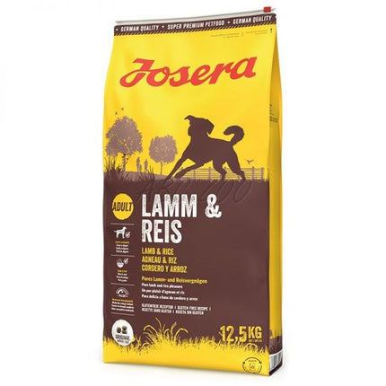 Josera- PREMIUM Dog dry food Adult- A/S adult with lamb &rice (LARGE BREED) 12.5kg