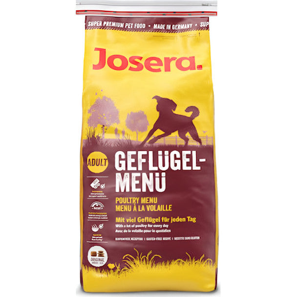 Josera- PREMIUM Dog dry food Adult- A/S with chicken&rice  (POULTRY-MENU) 12.5kg
