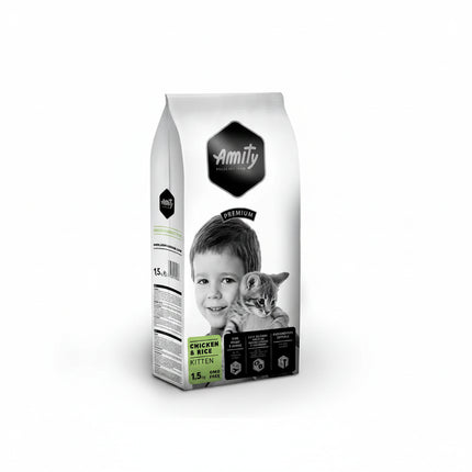 Amity Premium Chicken and Rice Kitten cat Food