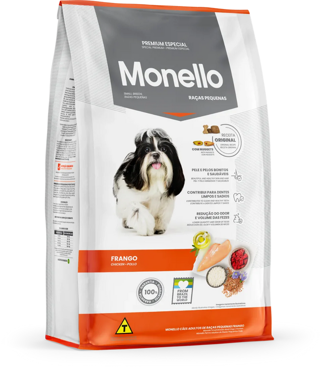 Monello- PREMIUM Dog dry food Adult Small Breed Chicken 1kg/ 7kg/ 15kg