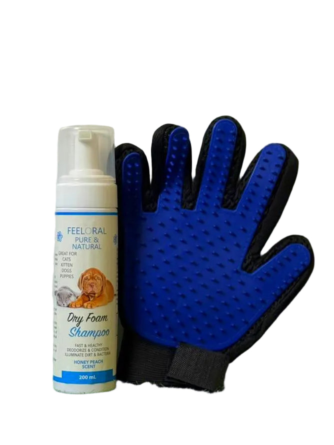 Offer Dry Shampoo and Grooming Glove Only 7$