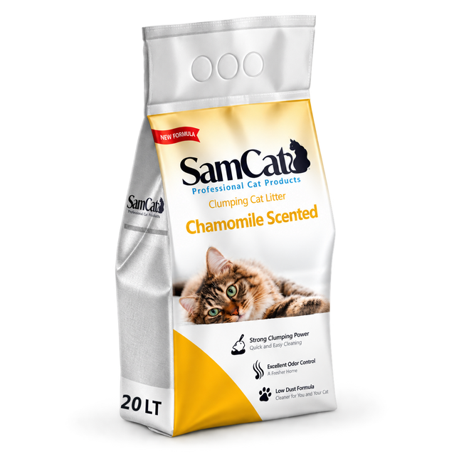 SamCat Clumping Cat Litter 20L