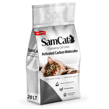 SamCat Clumping Cat Litter 20L