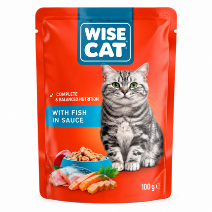 WISE CAT Pouch 100g