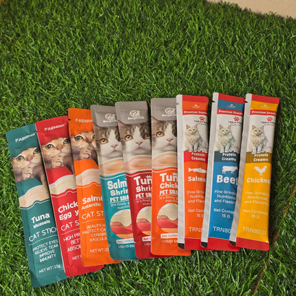 Snack Liquid offer Treats For Cat 5/10/15$