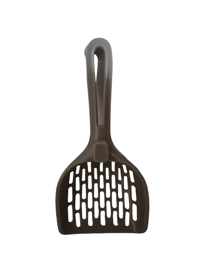 Cat litter scoop with effortless handling