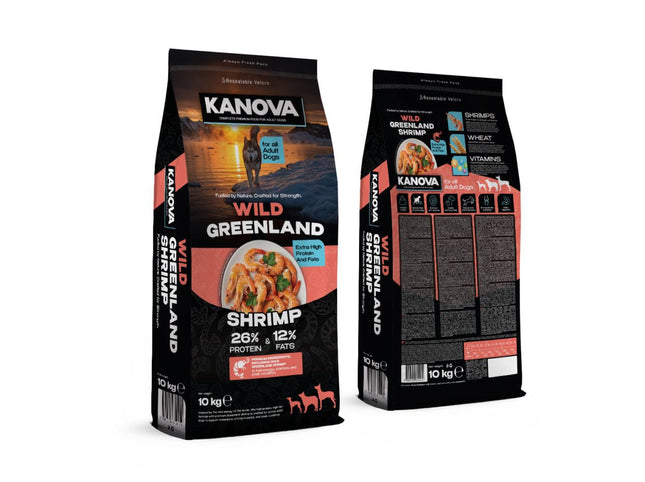 Kanova Wild Greenland Shrimp 10kg