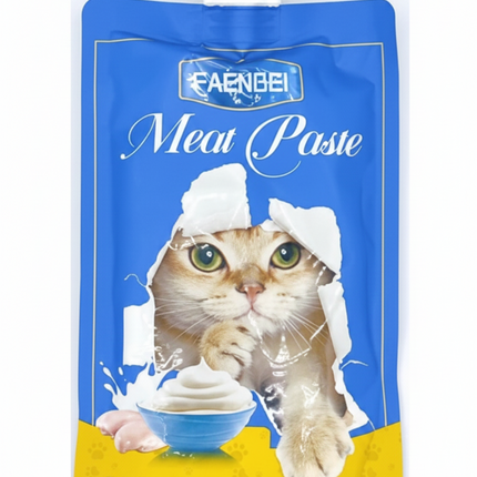 Premium Faenbei Cat Food Snacks in Convenient Pouch
