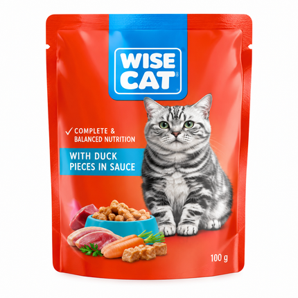 WISE CAT Pouch 100g