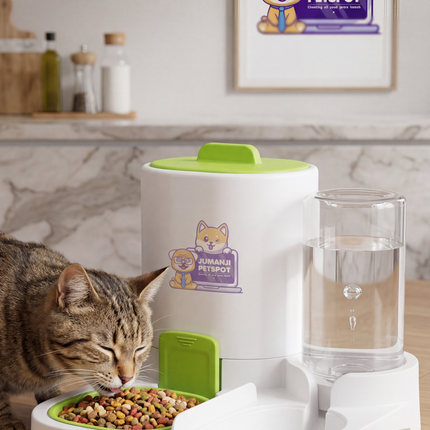 Automatic cat Feeder & Water Dispenser