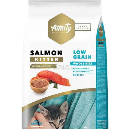 Amity SUPER PREMIUM Cat dry food-Kitten: Salmon flavor 2kg